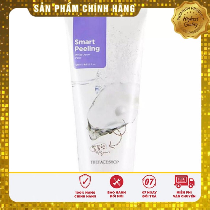 [Chuẩn Auth] Tẩy tế bào chết ngọc trai The Face Shop Smart White Jewel Peeling 120ml (Hàng chính hãng)