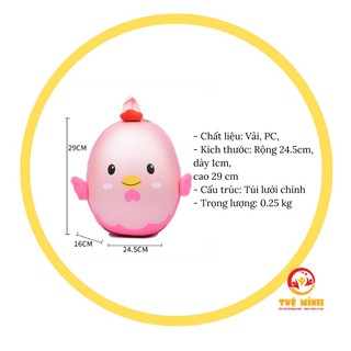 Balo cho bé hình thú đáng yêu dễ thương
