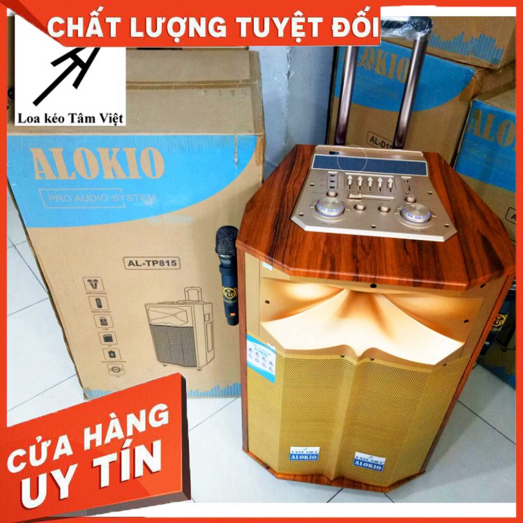 [Chính hãng] Loa kéo “ALOKIO TP815” bass 4 tấc - BAO SHIP - Loa kéo Tâm Việt - hàng chất lượng, giá tốt nhất TQ