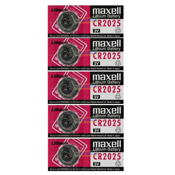 pin CR2025 maxell combo 5 viên