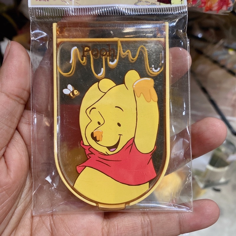 Gương xếp bỏ túi gấu Pooh