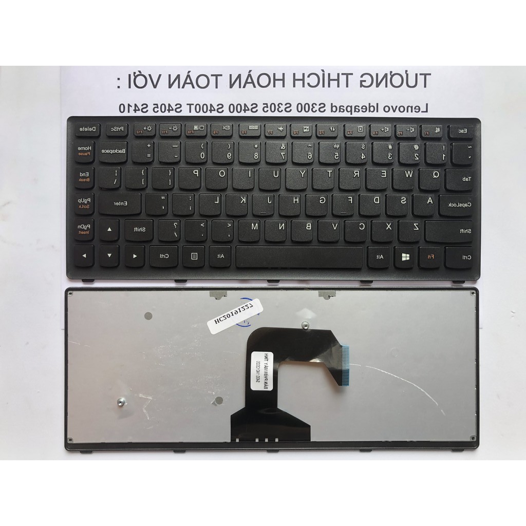 Bàn Phim Laptop Lenovo S300 S400 S410 S305 S400T S405 Bảo Hành 12 Tháng