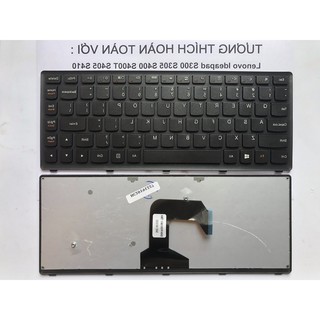 Bàn Phím Laptop Lenovo S300 S400 S410 S305 S400T S405 - Hàng mới 100% - Phụ kiện giá sỉ