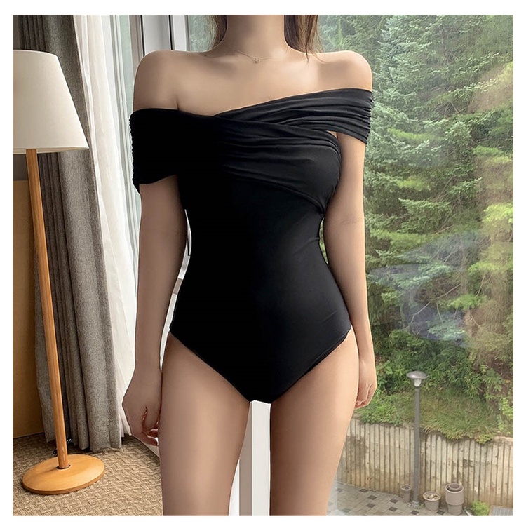 Bikini đồ bơi nữ 1 mảnh liền trễ vai