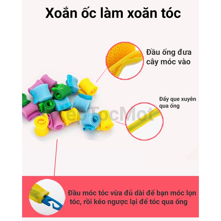 Lô Sóng Nước 65cm 55cm 45cm 25cm,12 18 retro cuốn uốn tóc