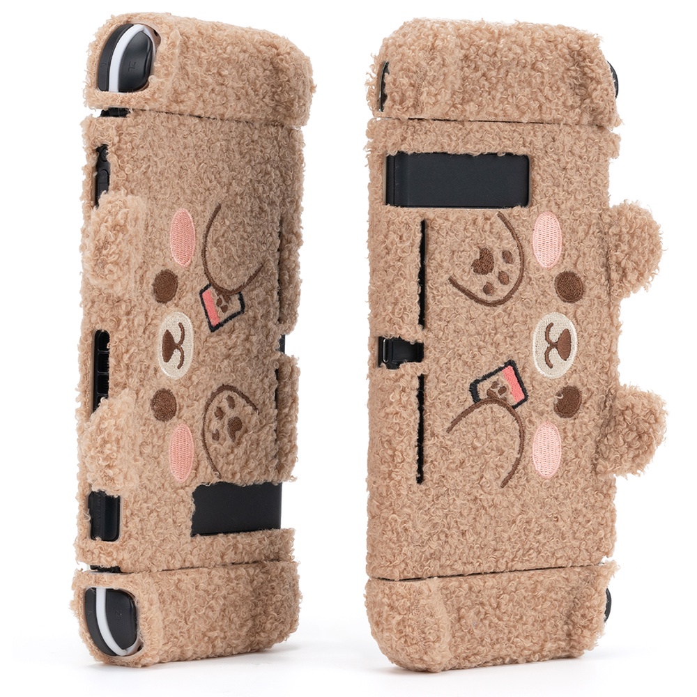 Ốp Bảo Vệ Máy Chơi Game Nintendo Switch OLED Hình Gấu Bông Xinh Xắn