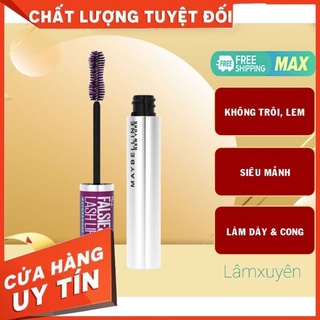 Mascara Maybelline Làm Cong Mi 8ml🍓FREESHIP🍔làm cong và dài mi,thiết kế 2 đầu độc đáo,không vón cục,không lem,lâu trôi