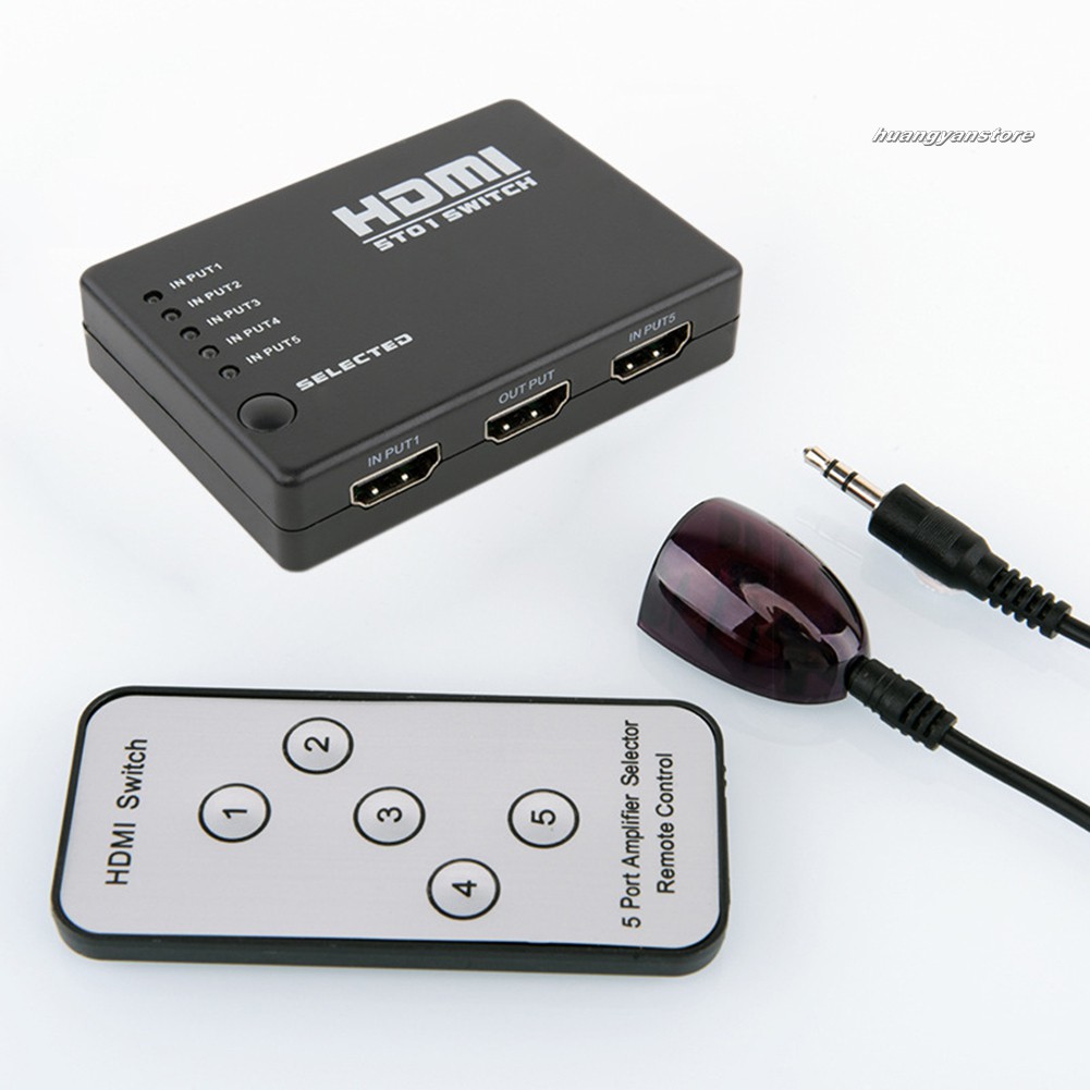 Bộ Chuyển Đổi Hdmi 4k Avv 5 Vào 1 Với Thiết Kế Chuyên Dụng