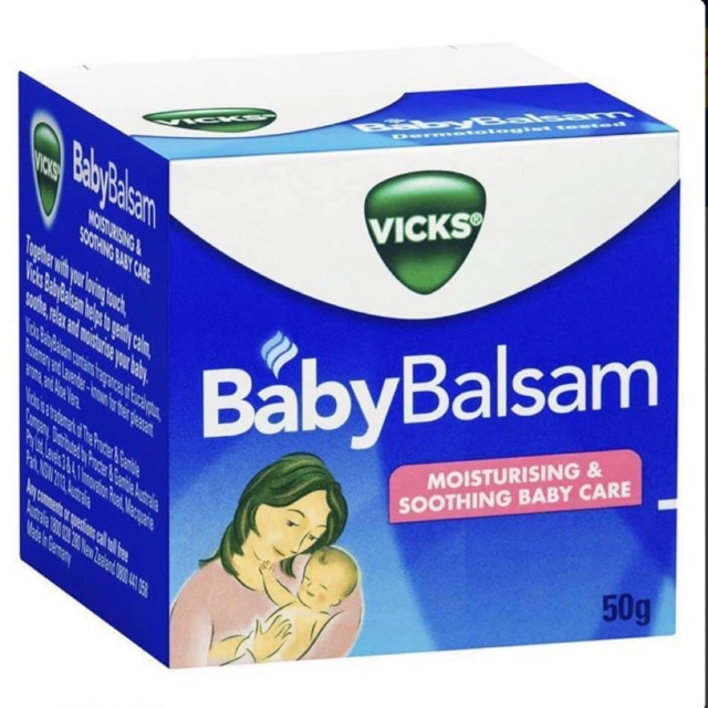 Dầu Vick Baby balsam 50g ( hàng úc )