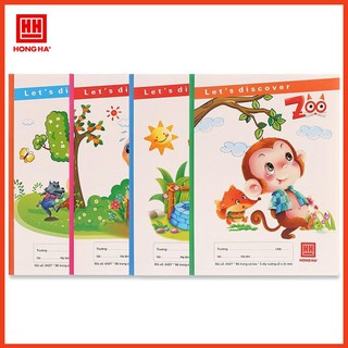 Vở Hồng Hà 5 ô ly 96 trang Class Zoo 0427 (10 quyển)