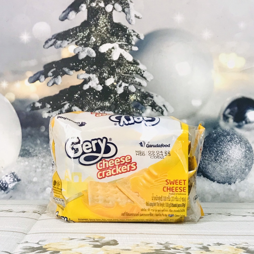 Bánh Quy Phô Mai Gery Cheese Cracker Gói 100g