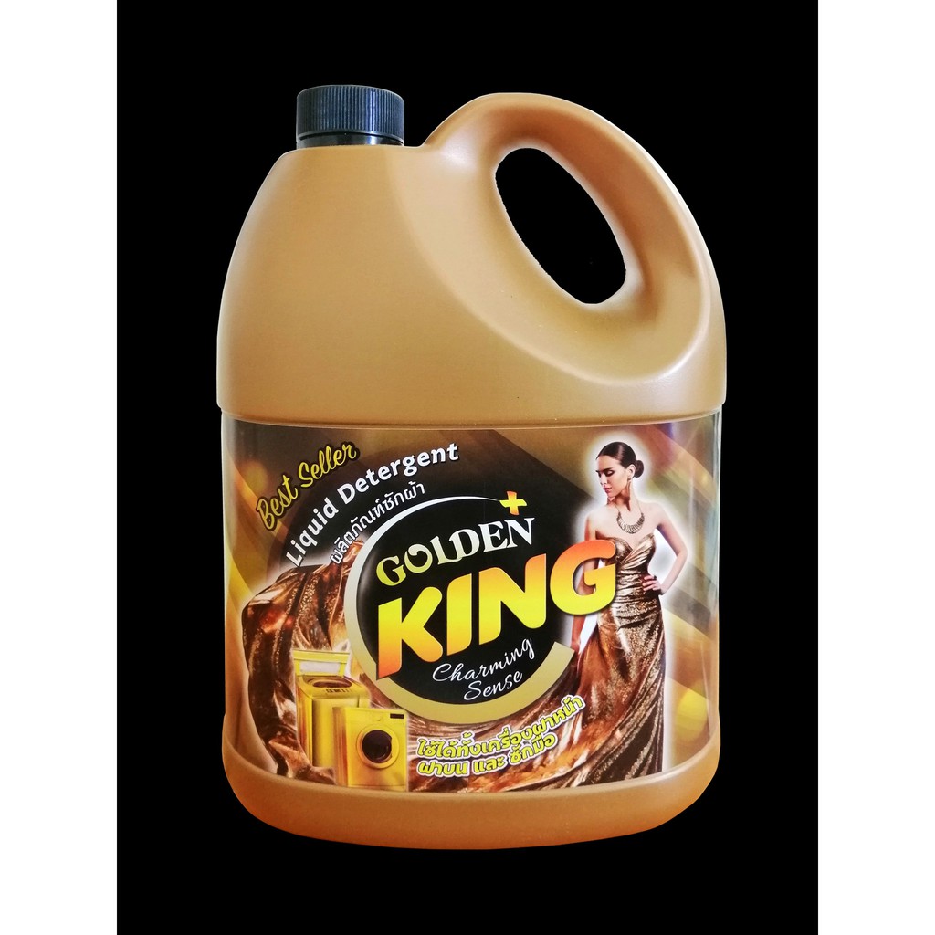 Nước giặt xả cao cấp Golden king hương Mimosa 3.5L