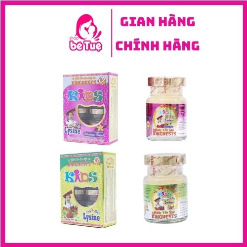 Nước yến sào Kingnest's Kids lốc 4x70ml cho trẻ em