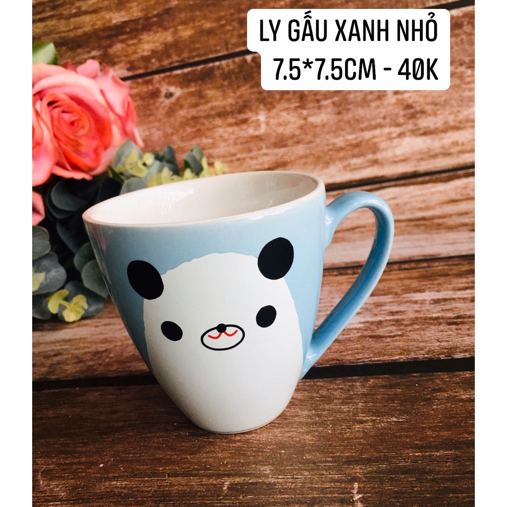 GỐM NHẬT - LY HOẠT HÌNH CHO BÉ TRAI