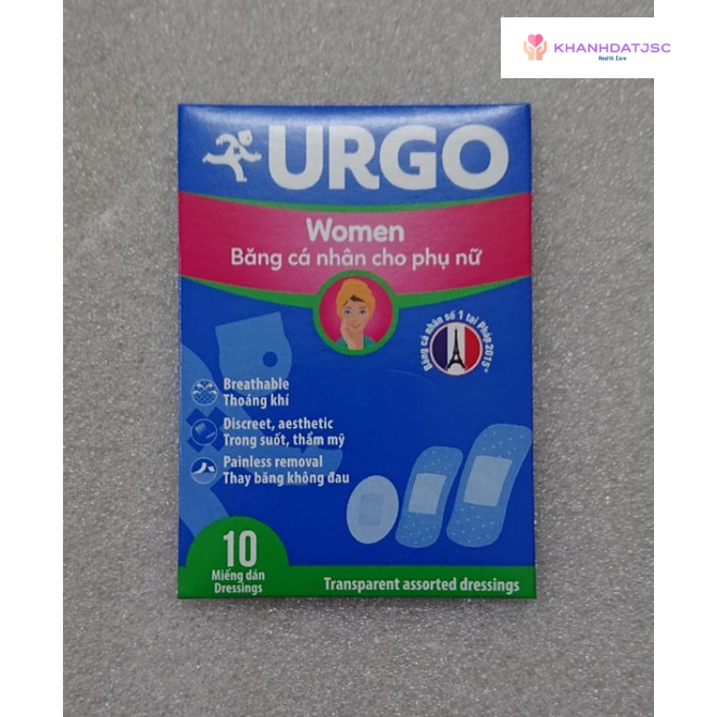 Băng cá nhân Urgo Women
