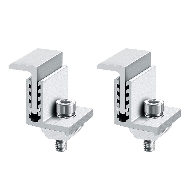 Set 10 Khung Nhôm Gắn Bảng Điều Khiển Năng Lượng Mặt Trời Cho Xe Ô Tô