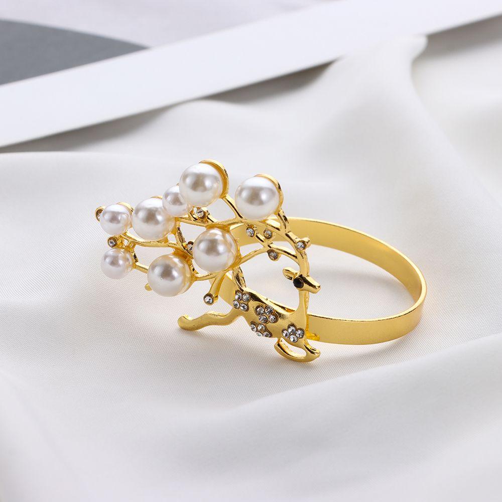 ESPO Vòng Giữ Khăn Ăn Trang Trí Bàn Tiệc Giáng Sinh