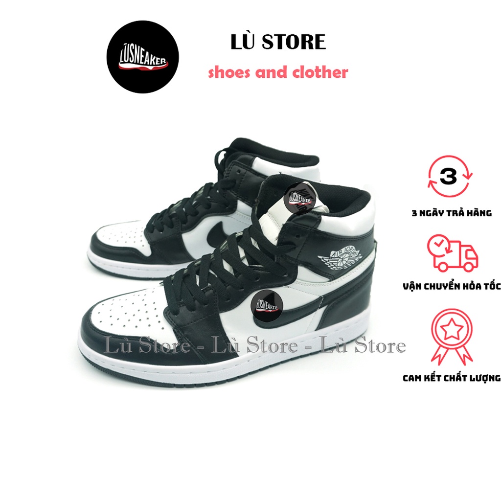 Giày thể thao cổ cao panda đen trắng , size từ 36-43 Lù Store | BigBuy360 - bigbuy360.vn