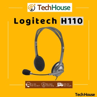 Tai nghe logitech h110 - chính hãnh bảo hành 24 tháng