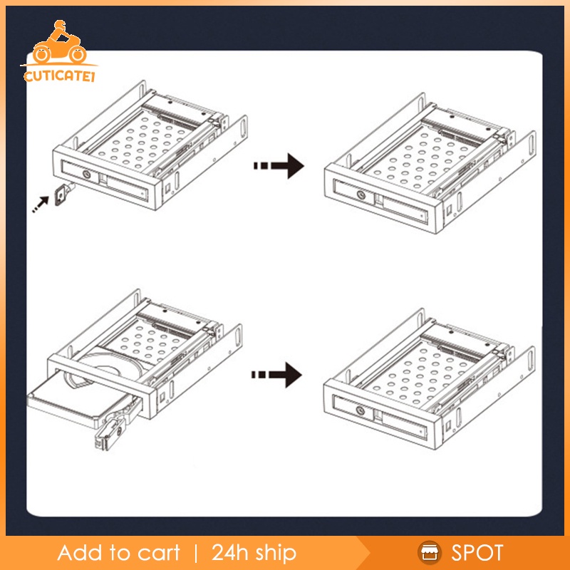 Giá Đỡ Điện Thoại Sata Hdd 1 / 2.5inch Có Đèn Led Báo Hiệu