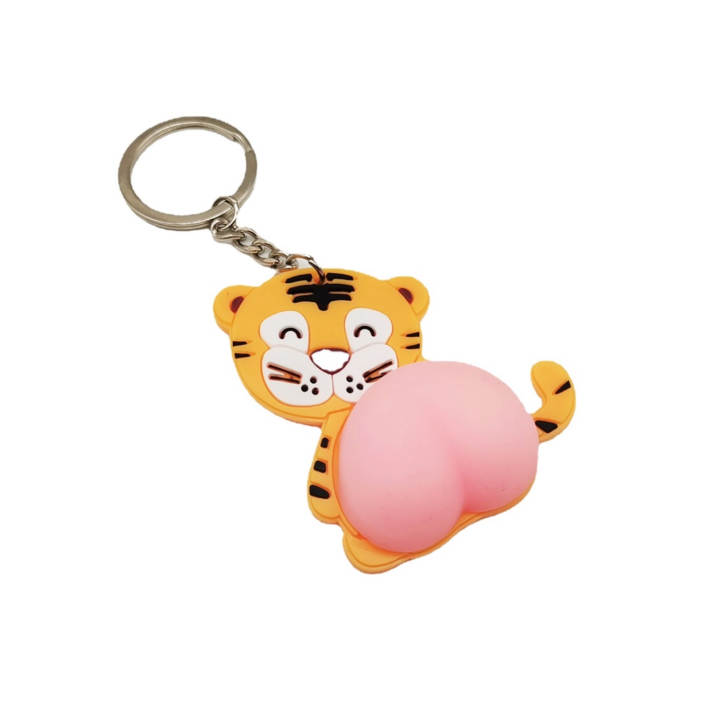 Móc Khóa Mông Silicone Mới YR