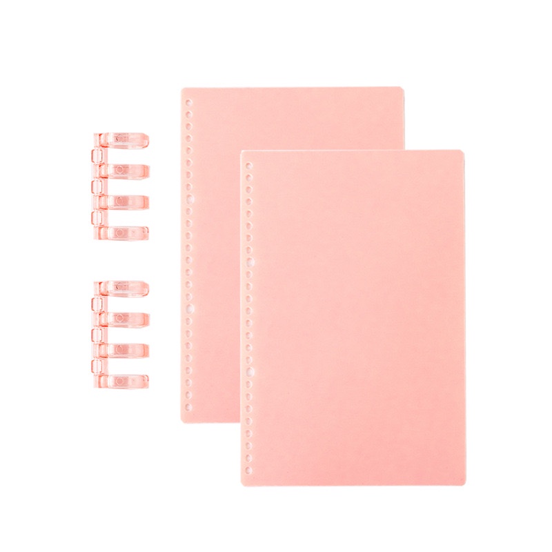 Bìa nhựa và còng đơn A5/ B5 màu pastel