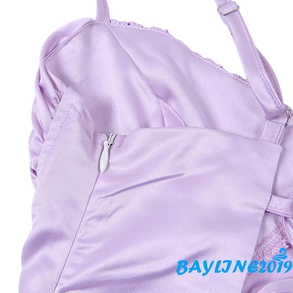 Đầm 2 dây hở lưng phối ren quyến rũ cho nữ | BigBuy360 - bigbuy360.vn