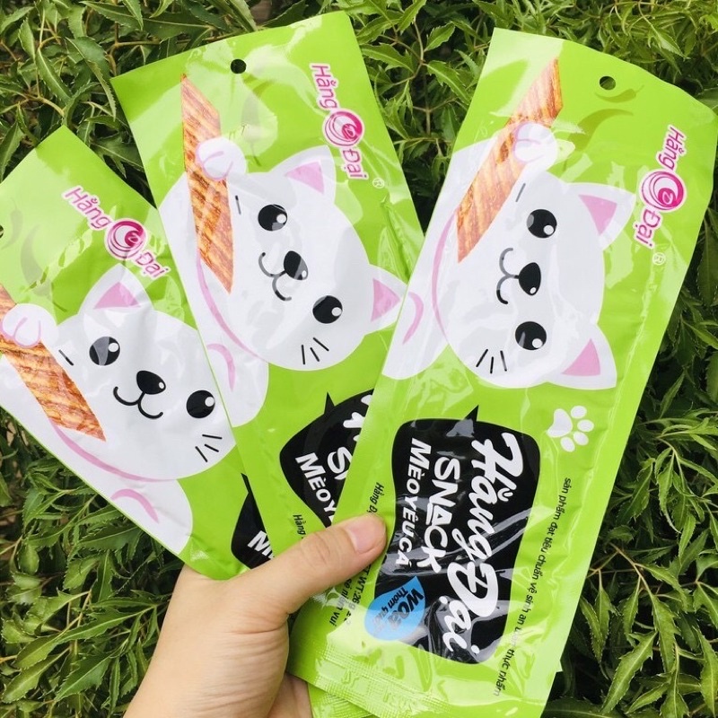 Snack Mèo Yêu Cá Hằng Đại Đồ Ăn Vặt Cay Ngon Giá Rẻ