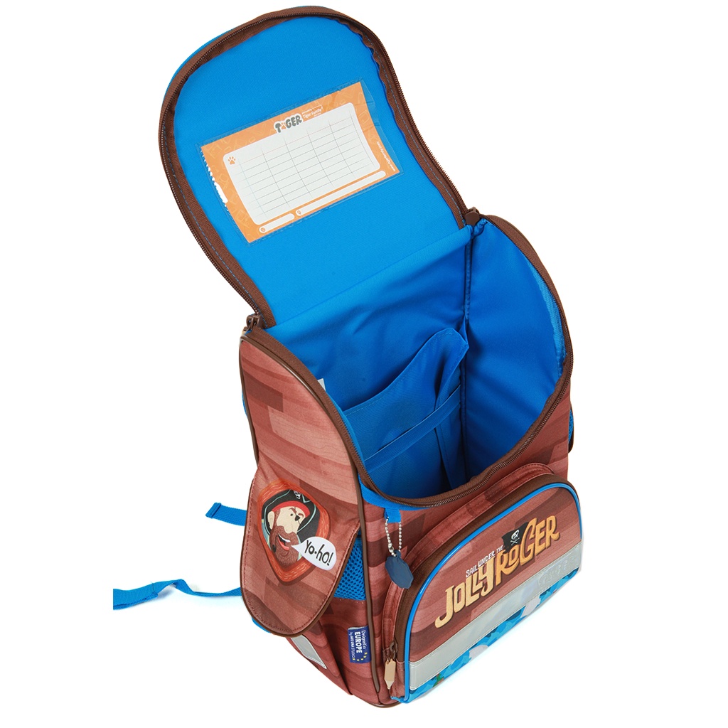 Balo chống gù Tiger Family Nature Quest Jolly Roger, balo học sinh cho bé trai từ 16 - 25kg