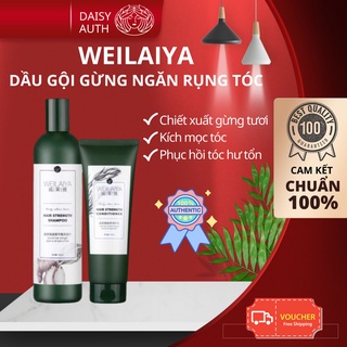 Dầu gội gừng ngăn rụng, kích mọc tóc WEILAIYA chính hãng