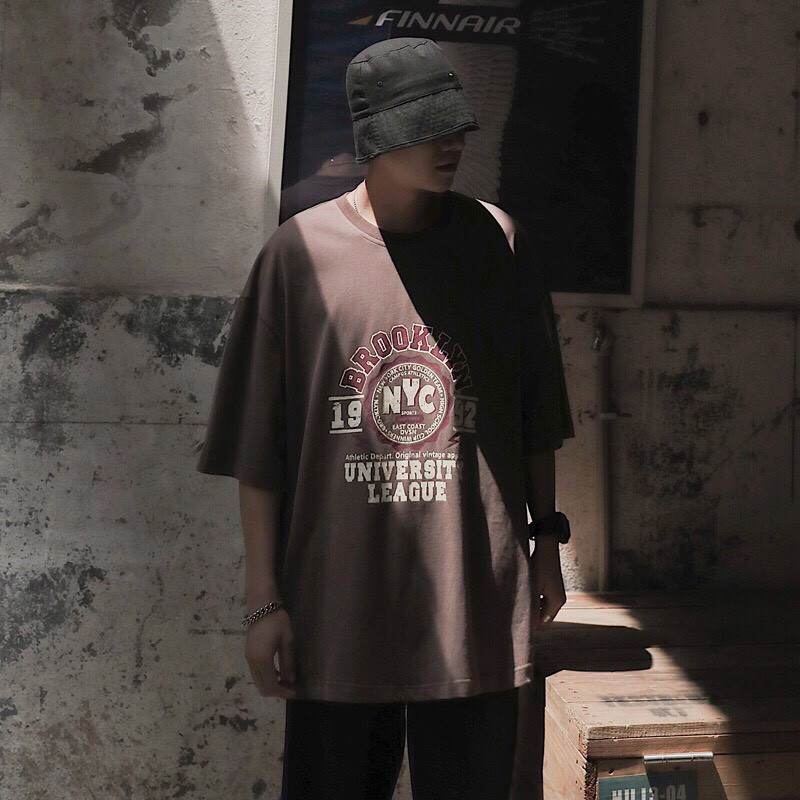 [ Có Ảnh Thật ] Áo thun tay lỡ form rộng - phông nam nữ oversize - T shirt NYC 1992 - 2N Unisex | BigBuy360 - bigbuy360.vn