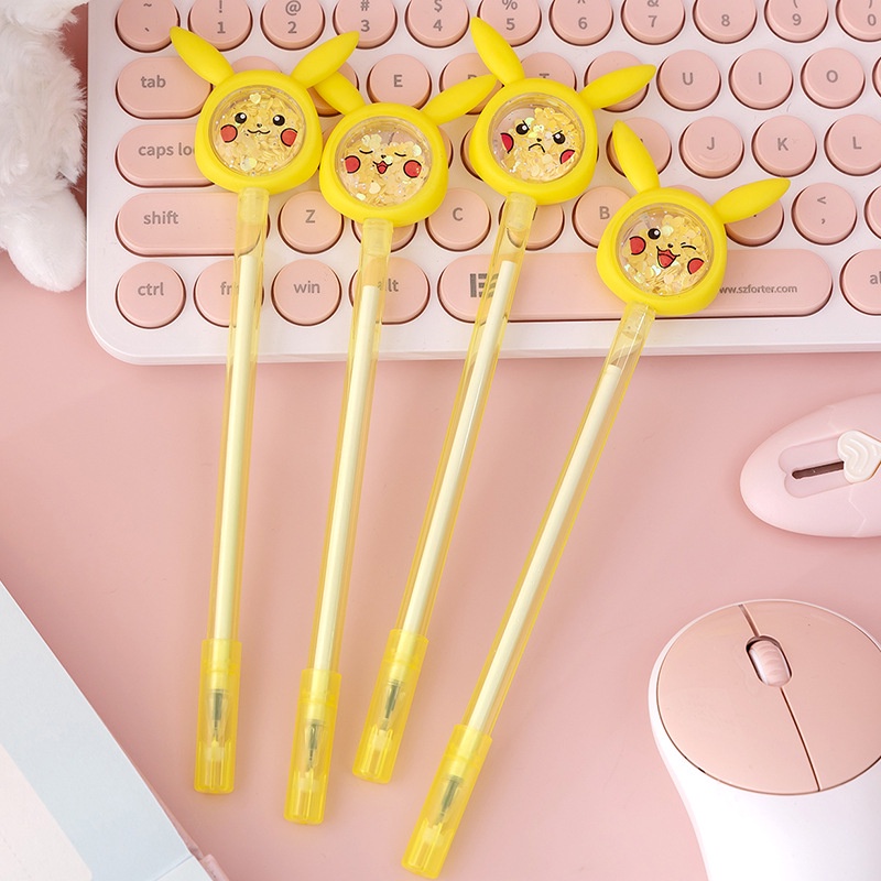 Bút nước hình Pika nhũ chảy - Giá sỉ rẻ nhất