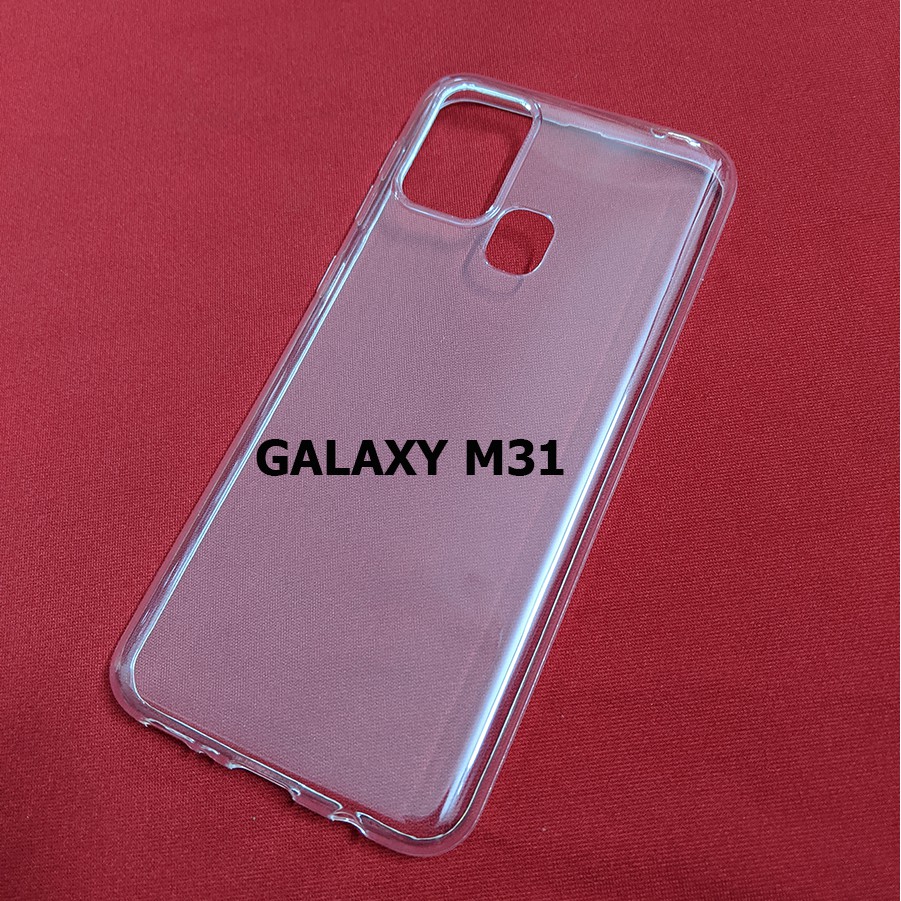 Ốp lưng dẻo trong suốt Galaxy M31