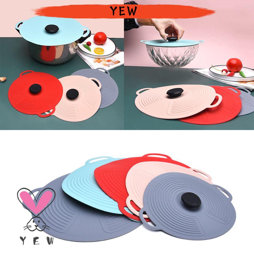 Nắp Đậy Tô Thức Ăn Bằng Silicone Co Giãn Có Thể Tái Sử Dụng Nhiều Màu Sắc Cho Nhà Bếp