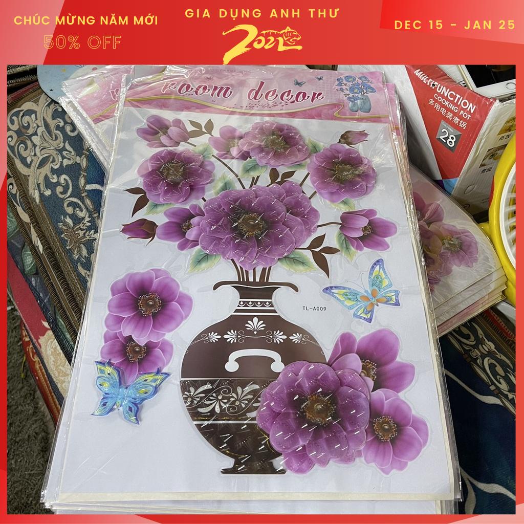 Tranh Hoa Nổi 3D Dán Tường  Trang Trí Phòng Đẹp MắtCó Keo Dán | BigBuy360 - bigbuy360.vn