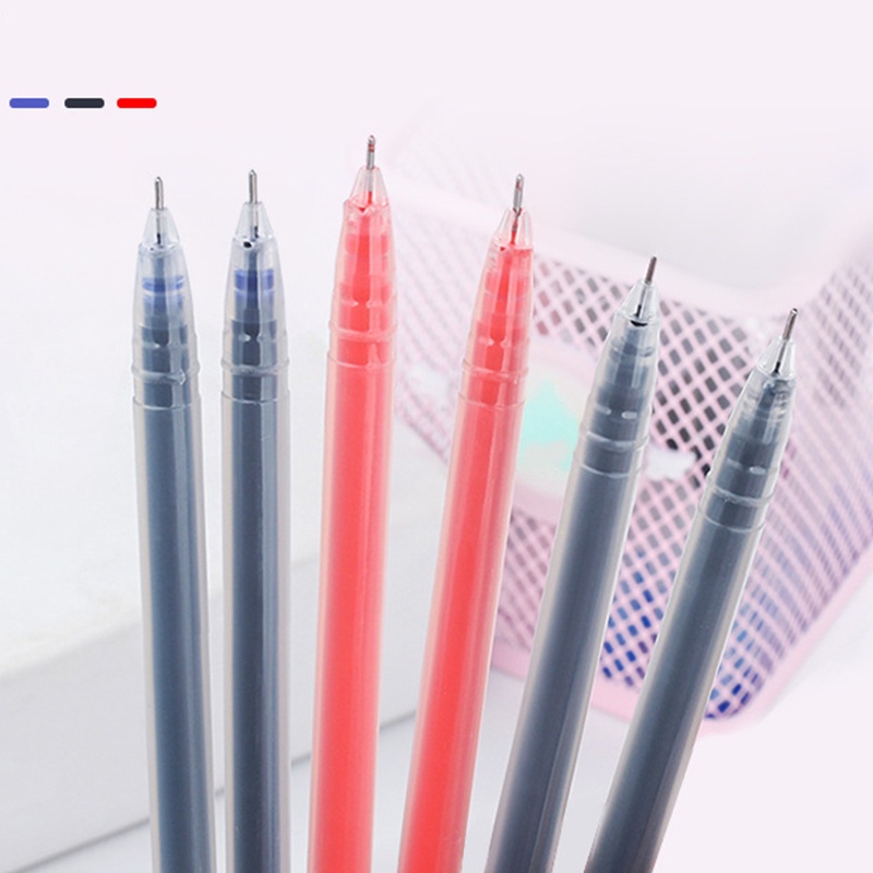 1 Bút Mực Gel 0.5mm Mực Xanh/Đỏ/Đen