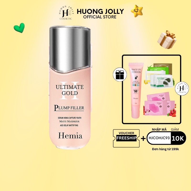 Serum Luxury Hemia Hàn Quốc - Dưỡng Trắng Căng Bóng, Phục Hồi Tái Tạo Da, Cấp Ẩm Chuyên Sâu, Chống Lão Hóa