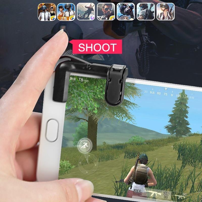 [1 ngày duy nhất] Bộ 2 Nút Hỗ Trợ Chơi Pubg Mobile, Ipad dòng k01 - Thế hệ 2018