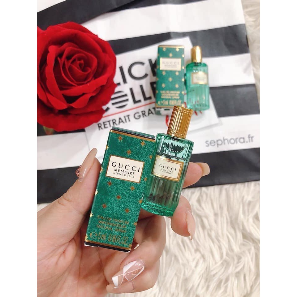 Nước Hoa Nữ ❣️FREESHIP❣️ Nước Hoa Gucci Memoire D'une Odeur 5ml