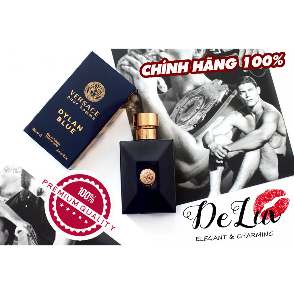 NƯỚC HOA NAM VERSACE DYLAN BLUE CHÍNH HÃNG - MÙI HƯƠNG NAM TÍNH MẠNH MẼ