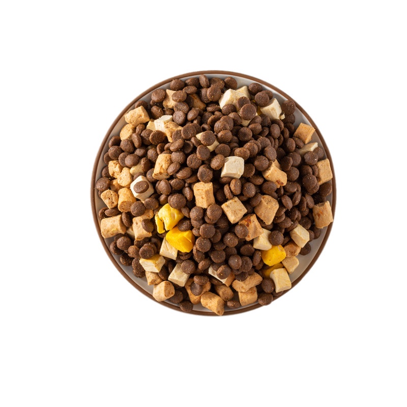 Hạt cho mèo Mix Ức gà + Lòng đỏ trứng + Hạt khô (Petotem), thức ăn cho mèo, hạt mèo