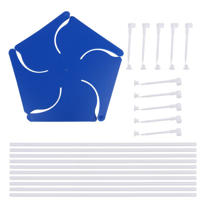 Set 10 Chong Chóng Gió DIY Trang Trí Sân Vườn Ngoài Trời
