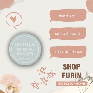 Phấn Phủ Kiềm Dầu innisfree Dạng Bột Khoáng 5g No Sebum Mineral Powder (đọc mô tả sản phẩm)