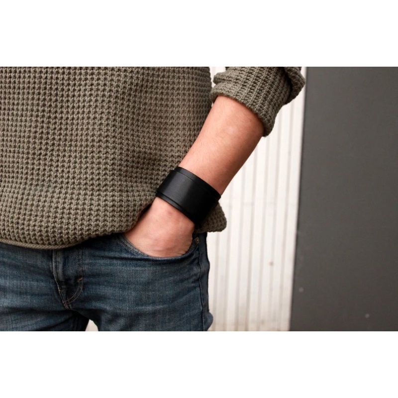 Vòng Đeo Tay Da Thật Handmade Làm theo Yêu cầu, Vòng Tay da