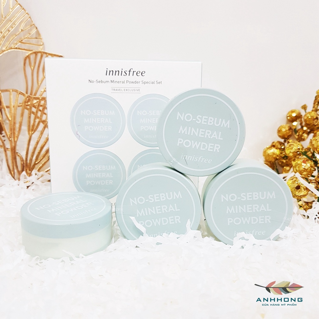 Phấn Phủ Dạng Bột Innisfree No Sebum Mineral Powder