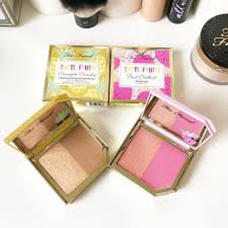 T O O F A C E D Bảng bắt sáng, và tạo khối Face Blush Duo Fruit Cocktail