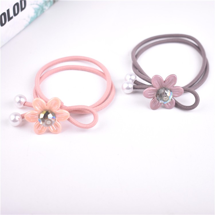 CỘT TÓC HOA MẬN KÈM CHÂU