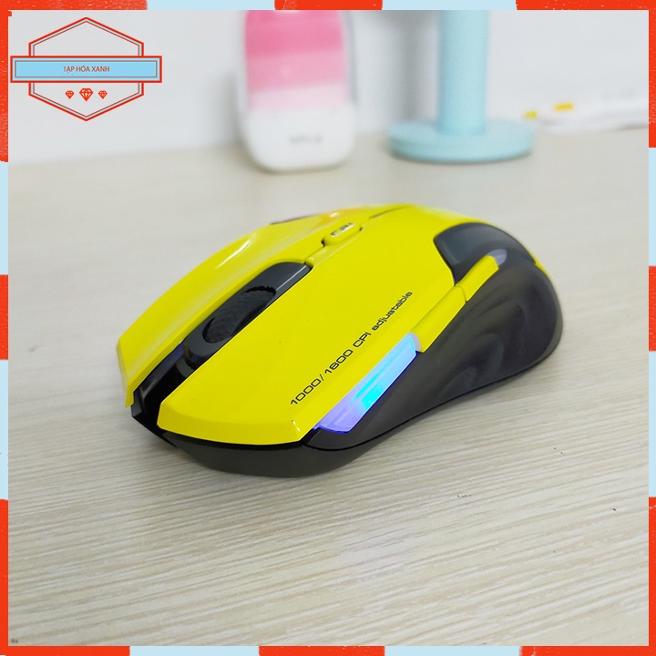 Chuột Máy Vi Tính Laptop Gaming Không Dây Newmen E500 Wireless Mouse Chơi Game Chính Hãng