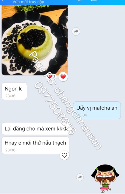 Bột tàu hũ 500g - 3.5-3.8 lít thành phẩm úp ngược