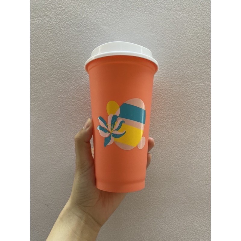 BILL US - Ly nhựa Nước nóng Tái sử dụng Starbucks Siren Reusable hot cup Original